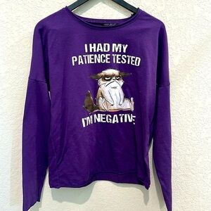 Size small crewneck sweatshirt